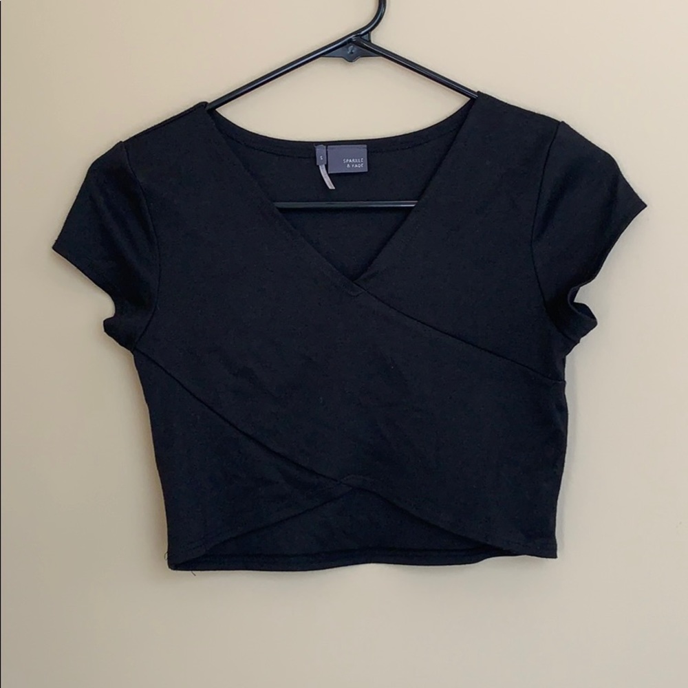 Black Crop Top
